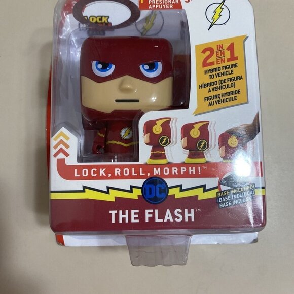 DC Lock N Roll Hybrid Figure To‎ Vehicle The Flash New - Picture 1 of 3